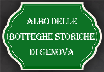 logo verde dell'albo delle botteghe storiche di genova