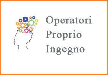 operatori proprio ingegno logo cervello