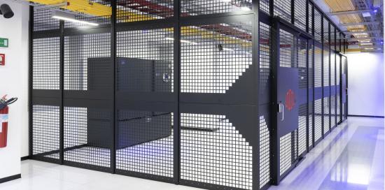 Interni nuova sede Equinix in Valbisagno