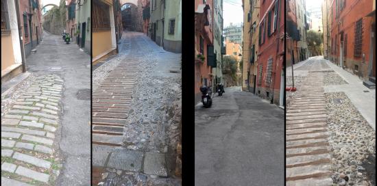 Vico sotto le Murette, pre e post intervento - foto 13 marzo