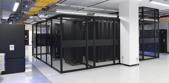 Interni nuova sede Equinix in Valbisagno