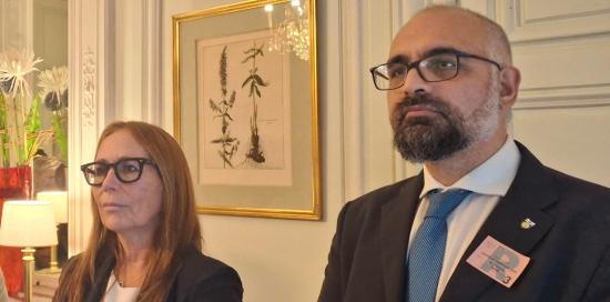 Gli assessori Beghin e Montanari