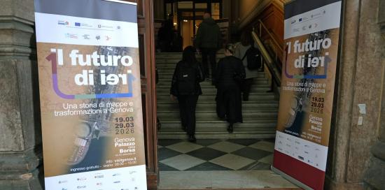 Ingresso del Palazzo della Borsa