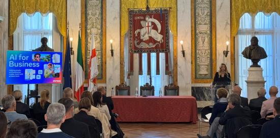 Intervento della sindaca Salis