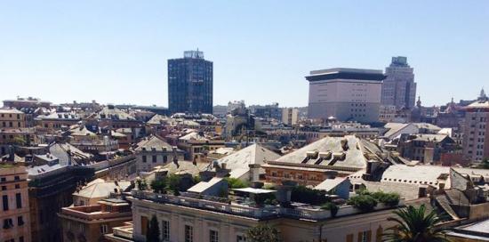 veduta di genova