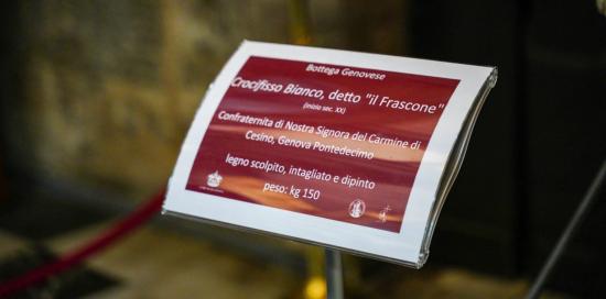 taghetta relativa al crocifisso detto "il Frascone"