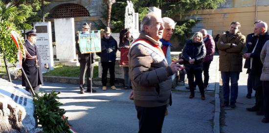 momento della commemorazione