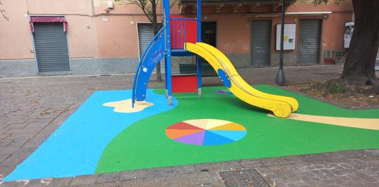area gioco piazza Rissotto
