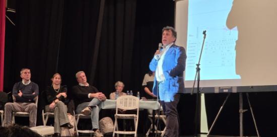 Intervento dell'assessore Ferrante durante la commissione aperta alla cittadinanza