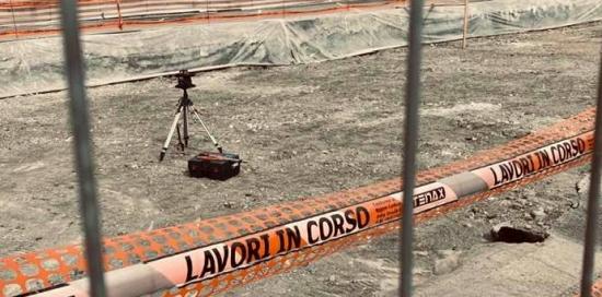 area di cantiere