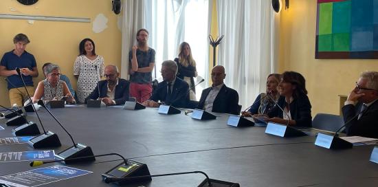 la conferenza stampa per il fuori salone