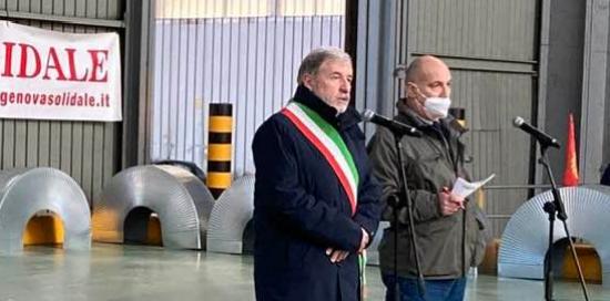sindaco che parla sindaco che parla