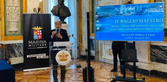 sindaco Bucci al convegno