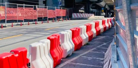 tratto di strada zona san benigno 