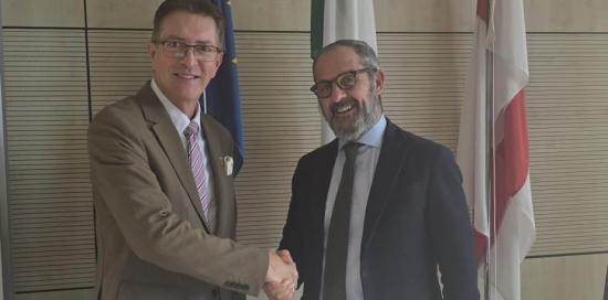 Oscar Izquierdo e Claudio Villa