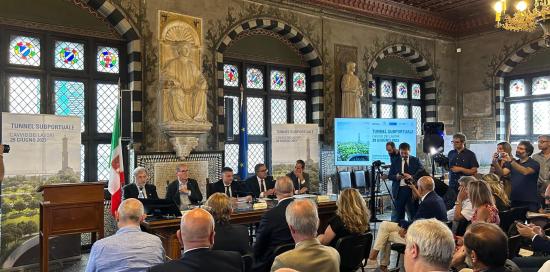 Foto della Sala del Capitano - Palazzo San Giorgio