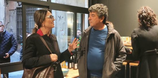 A sinistra,l'assessora Lodi A sinistra, l'assessora Lodi
