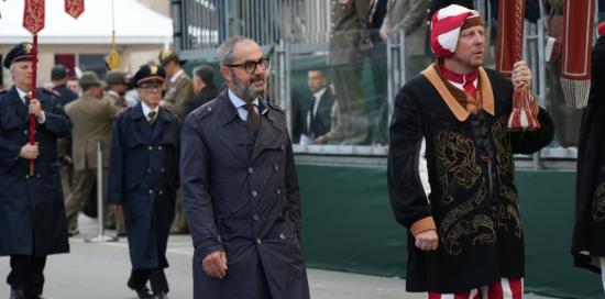 Il presidente del Consiglio comunale Claudio Villa