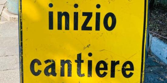 segnale inizio cantiere