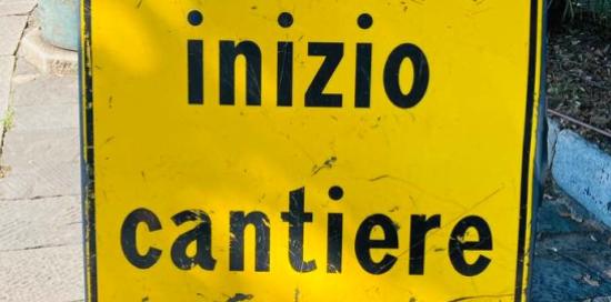 cartello inizio cantiere