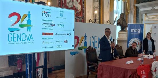Un momento della conferenza stampa