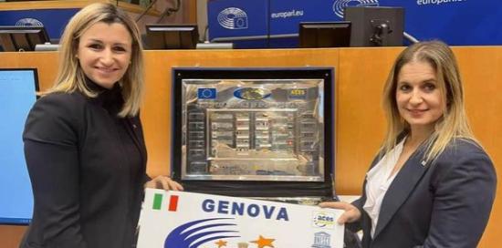 assessore Alesssandra Bianchi con rappresentante Aces