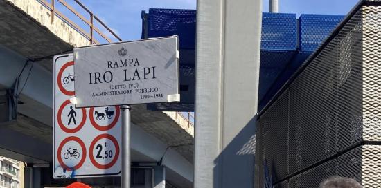 targa dedicata