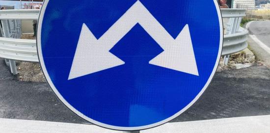 segnale deviazione