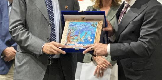 delegazione turca a palazzo ducale