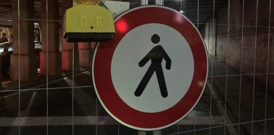chiusura ai passanti