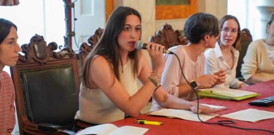 L'intervento della consigliera Francesca Ghio