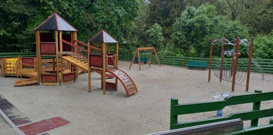 Area giochi Villa Serra Comago