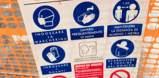 indicazioni di cantiere