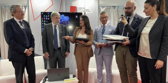 Il sindaco di Genova durante la cerimonia