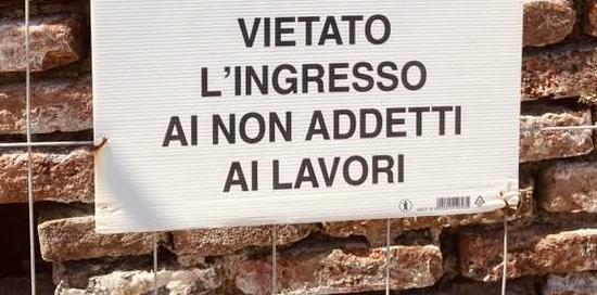 segnale divieto ingresso