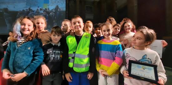 premiazione 4A scuola Solari IC Terralba