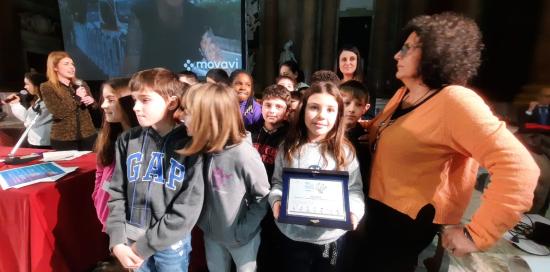premiazione 4A, scuola Doria – IC Molassana e Prato