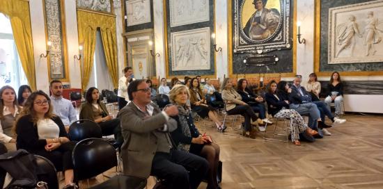 pubblico nel salone