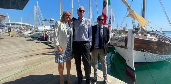 Malagò posa con assessore Bianchi