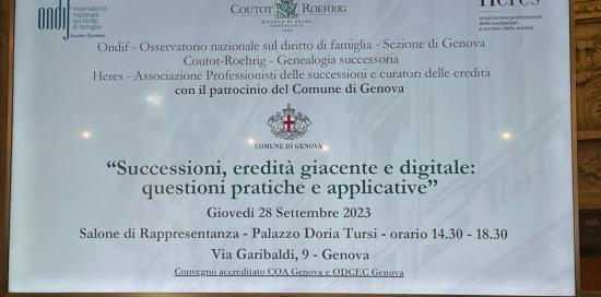 "Successioni, eredità giacente e digitale: questioni pratiche e applicative",