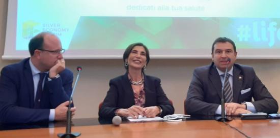 5° Silver Economy Forum-Bonsignore, Boccadoro Ameri, Mascia, Gratarola