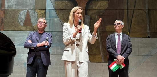50 Anni Insieme-Intervento Salis con Galli e Robotti