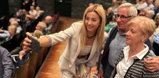 50 Anni Insieme-Salis saluta pubblico