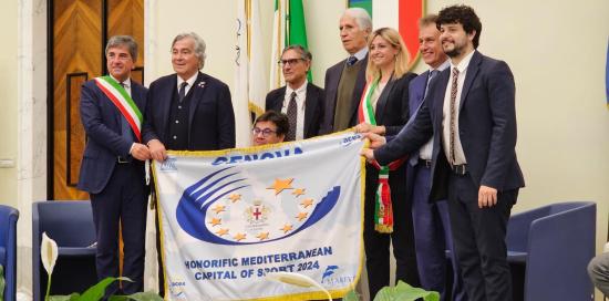 Genova capitale dello sport del Mediterraneo 2024