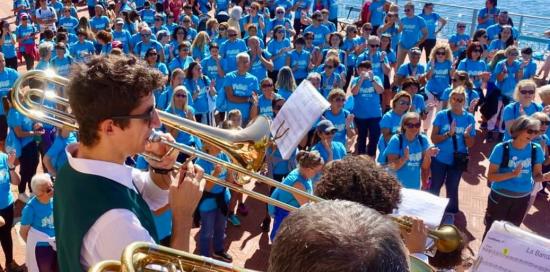 Un momento musicale sulla passeggiata di Nervi - foto edizione 2023