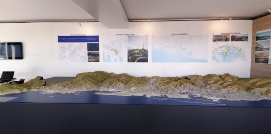 Foto del plastico - Genova riprodotta in tutta la sua estensione 