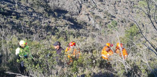 Protezione civile, questa mattina esercitazione anti incendio sul monte Gazzo