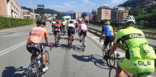 Pedalata in sicurezza