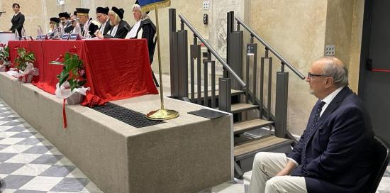 Ivano Fossati riceve la laurea