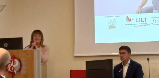 L'intervento dell'assessora Lodi durante la presentazione dell'iniziativa L'intervento dell'assessora Lodi durante la presentazione dell'iniziativa